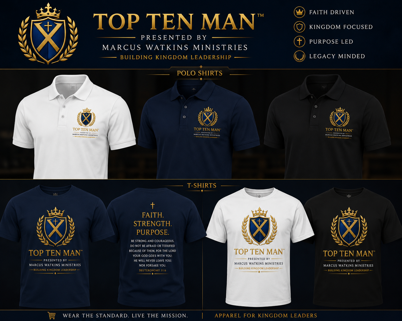 Top Ten Man apparel merchandise preview